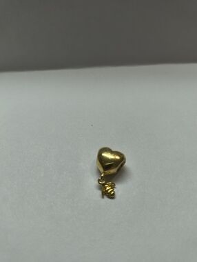 Pandora Gold Heart Charm